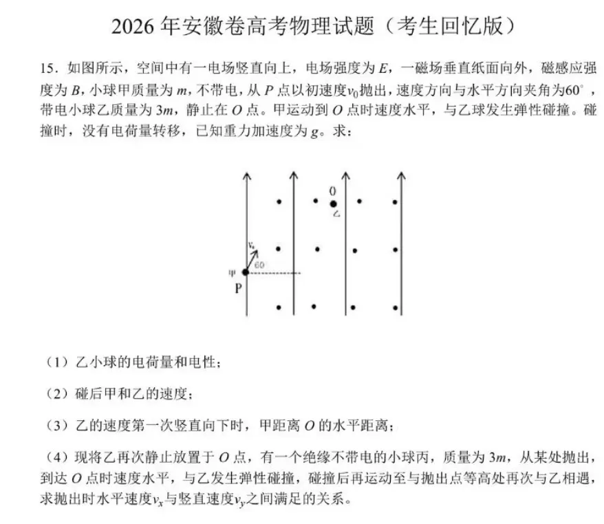 更新 | 2026年全国各省高考真题及答案全网超全汇总!-第49张图片-四季读书网 更新 | 2026年全国各省高考真题及答案全网超全汇总!-第49张图片-四季读书网