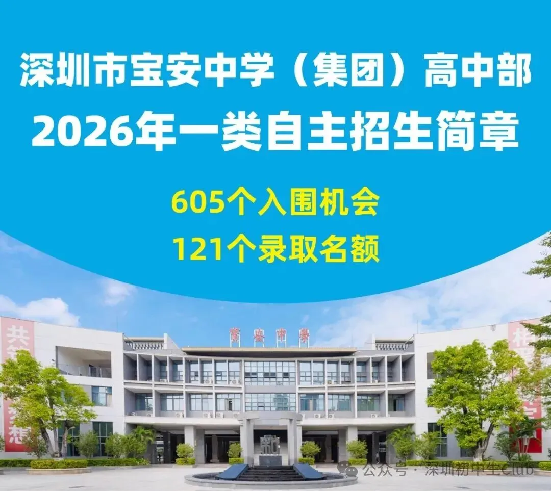 【2026深圳中考自主招生政策出炉】-第21张图片-四季读书网 【2026深圳中考自主招生政策出炉】-第21张图片-四季读书网