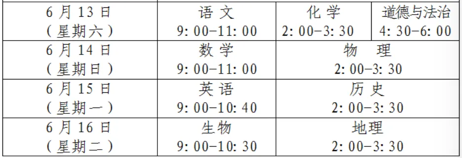 中考倒计时!2026青岛中考核心信息一键汇总!-第11张图片-四季读书网