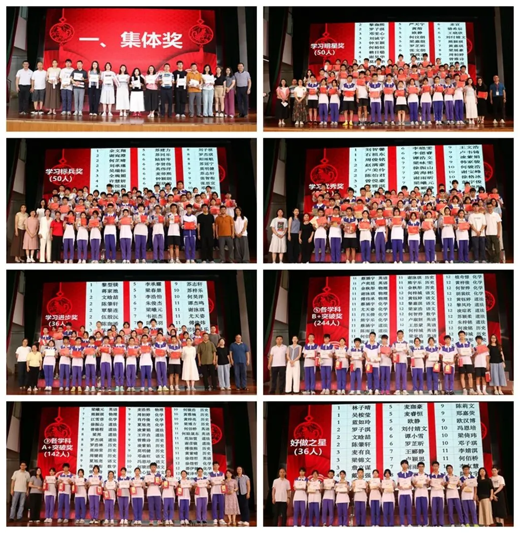 表彰先进树榜样,冲刺中考创辉煌——中山市永宁中学召开2026届初三年级“模考”表彰会-第5张图片-四季读书网