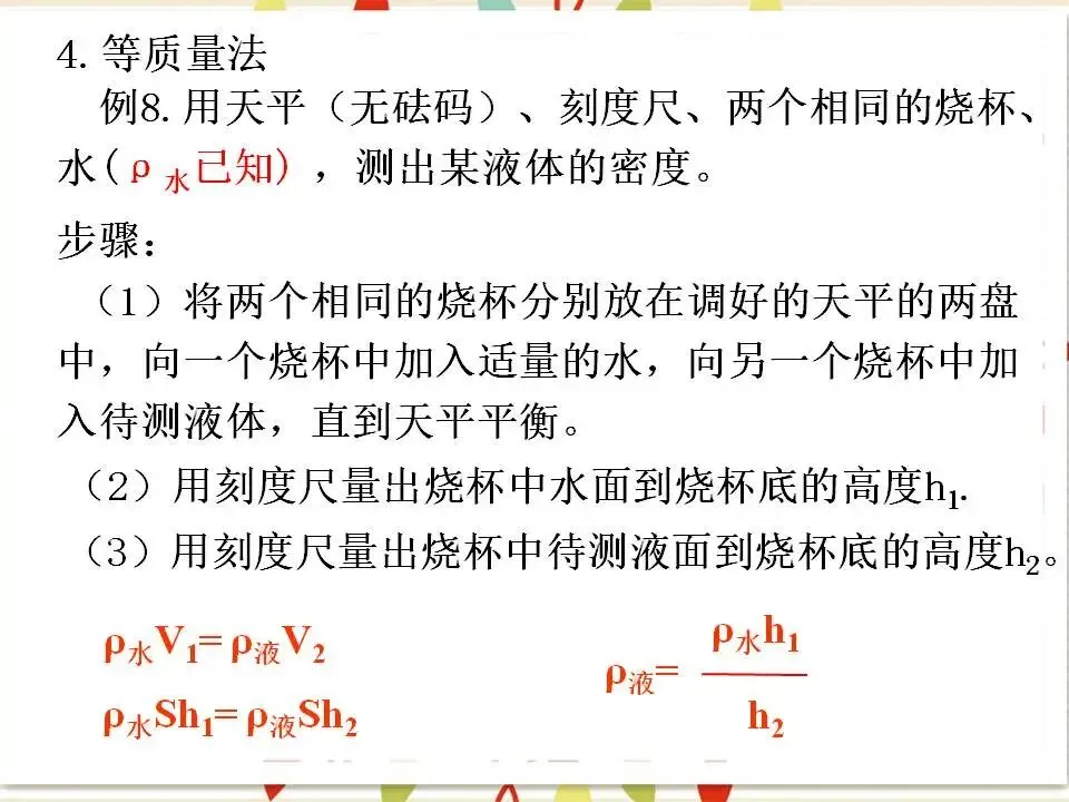105中考物理专题复习-测量物质的密度-第13张图片-四季读书网 105中考物理专题复习-测量物质的密度-第13张图片-四季读书网