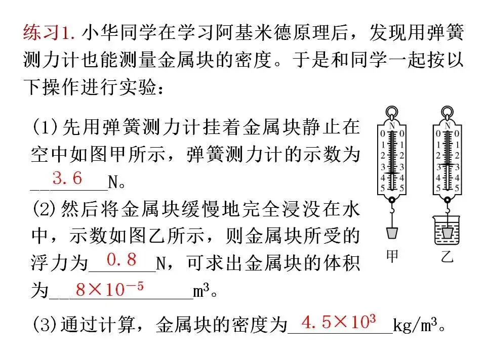 105中考物理专题复习-测量物质的密度-第20张图片-四季读书网 105中考物理专题复习-测量物质的密度-第20张图片-四季读书网