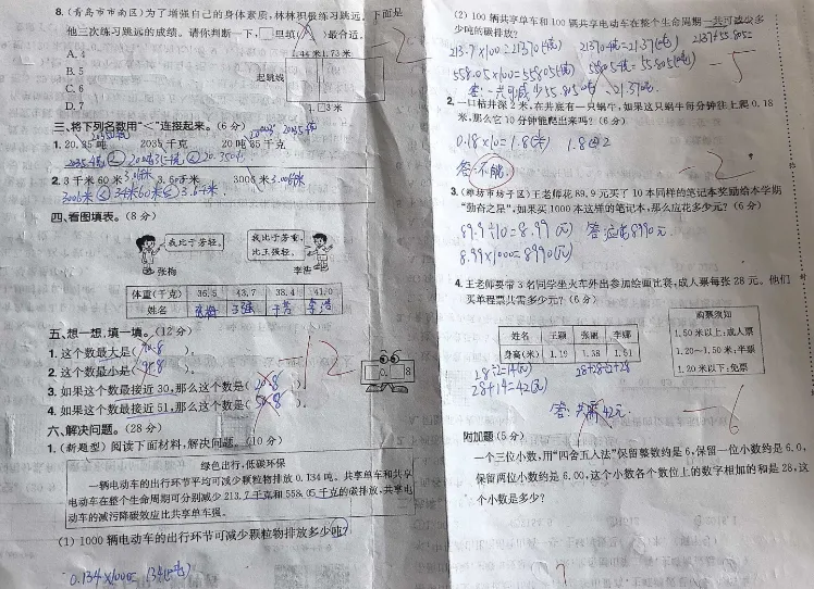 68分的试卷-第2张图片-四季读书网