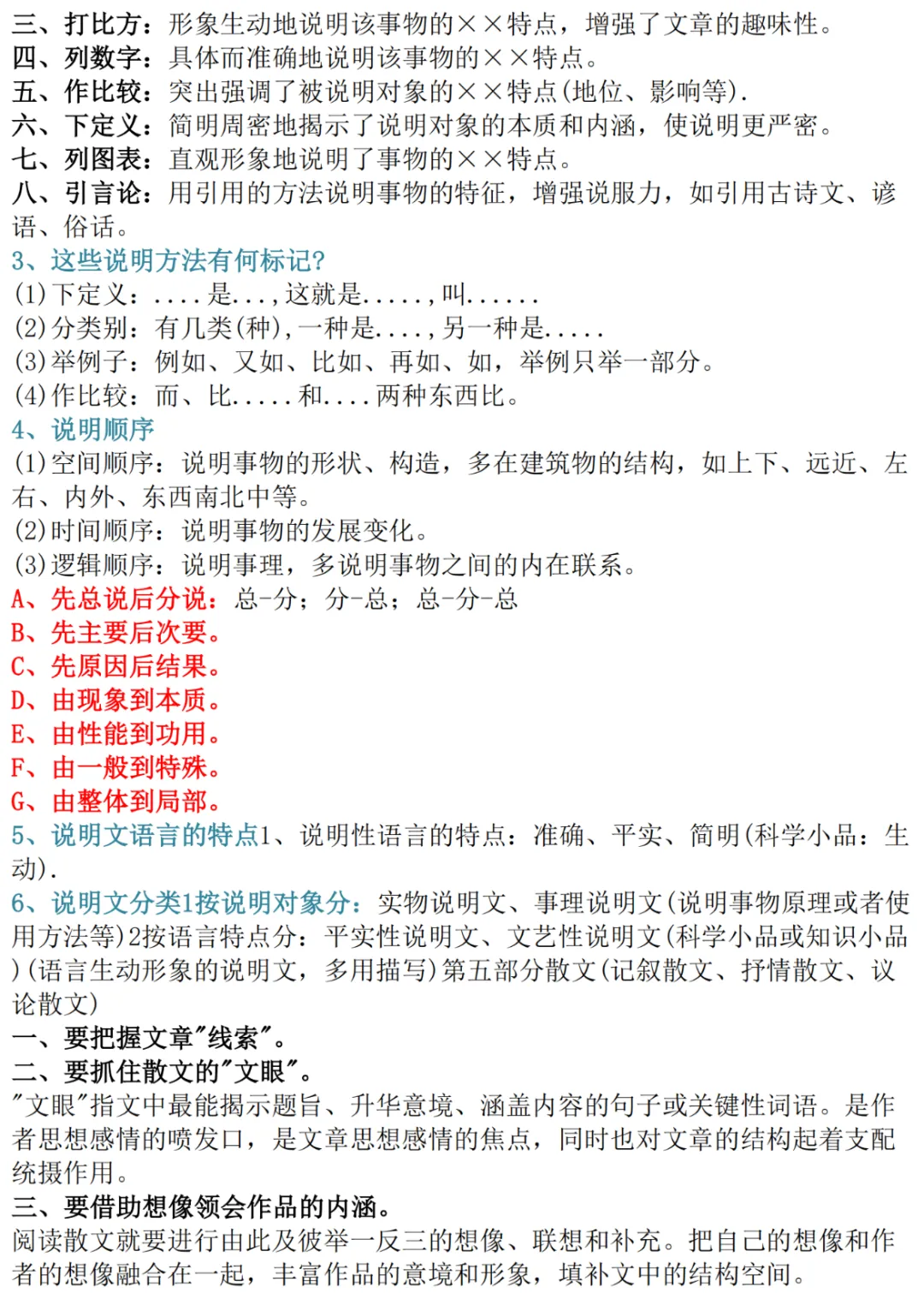 中考语文基础知识点归纳!(共21页)-第19张图片-四季读书网 中考语文基础知识点归纳!(共21页)-第19张图片-四季读书网
