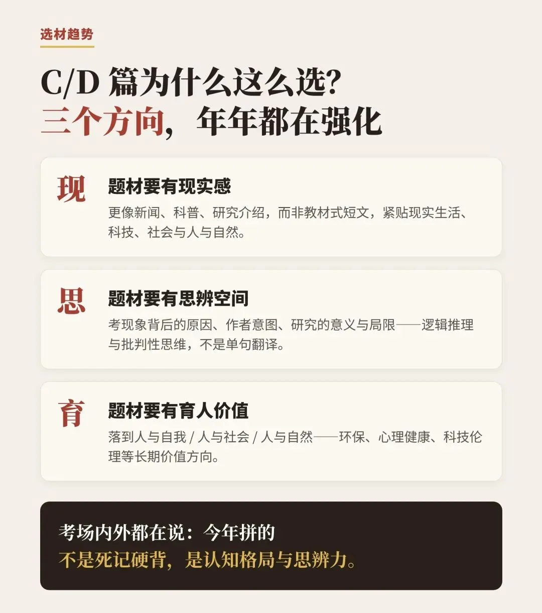 2026全国一卷 英语 真题出处梳理-第11张图片-四季读书网