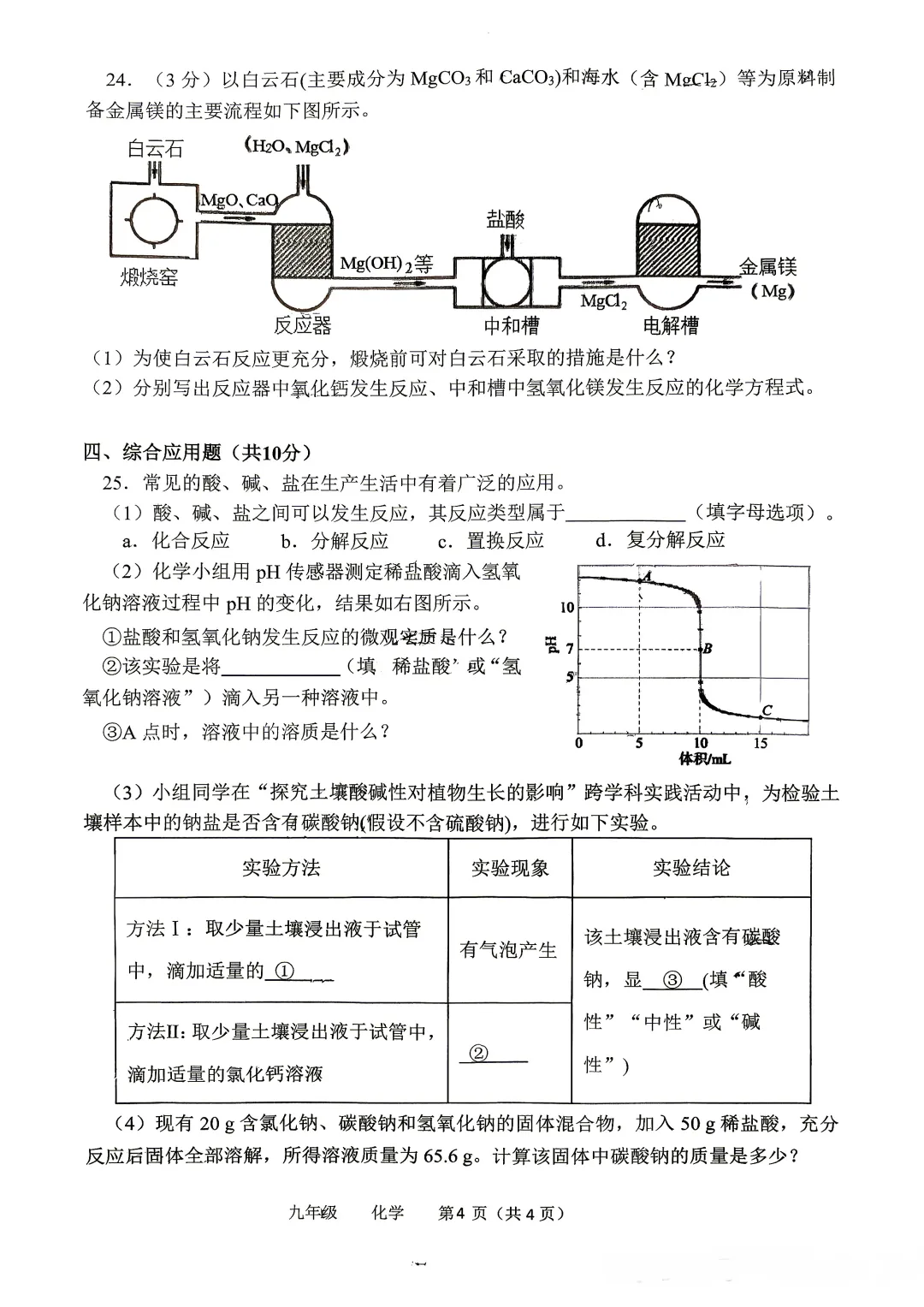 2026省实验四模全科试卷-第34张图片-四季读书网