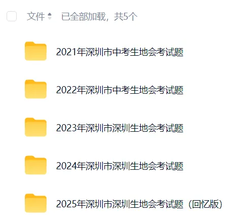 生地会考2021-2025年真题汇总!-第3张图片-四季读书网 生地会考2021-2025年真题汇总!-第3张图片-四季读书网