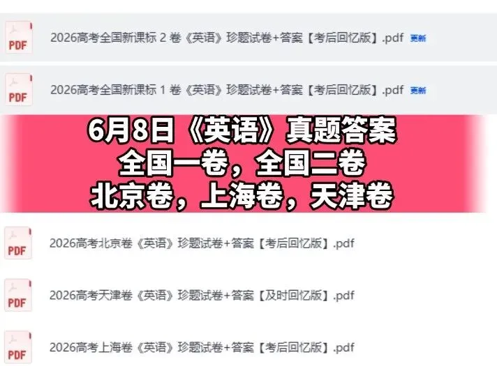 2026年高考《物理》《历史》真题试卷及答案pdf【江西河南福建广东黑吉辽蒙陕晋青宁河北江苏安徽湖北湖南广西重庆四川贵州云南甘肃汇总-第5张图片-四季读书网