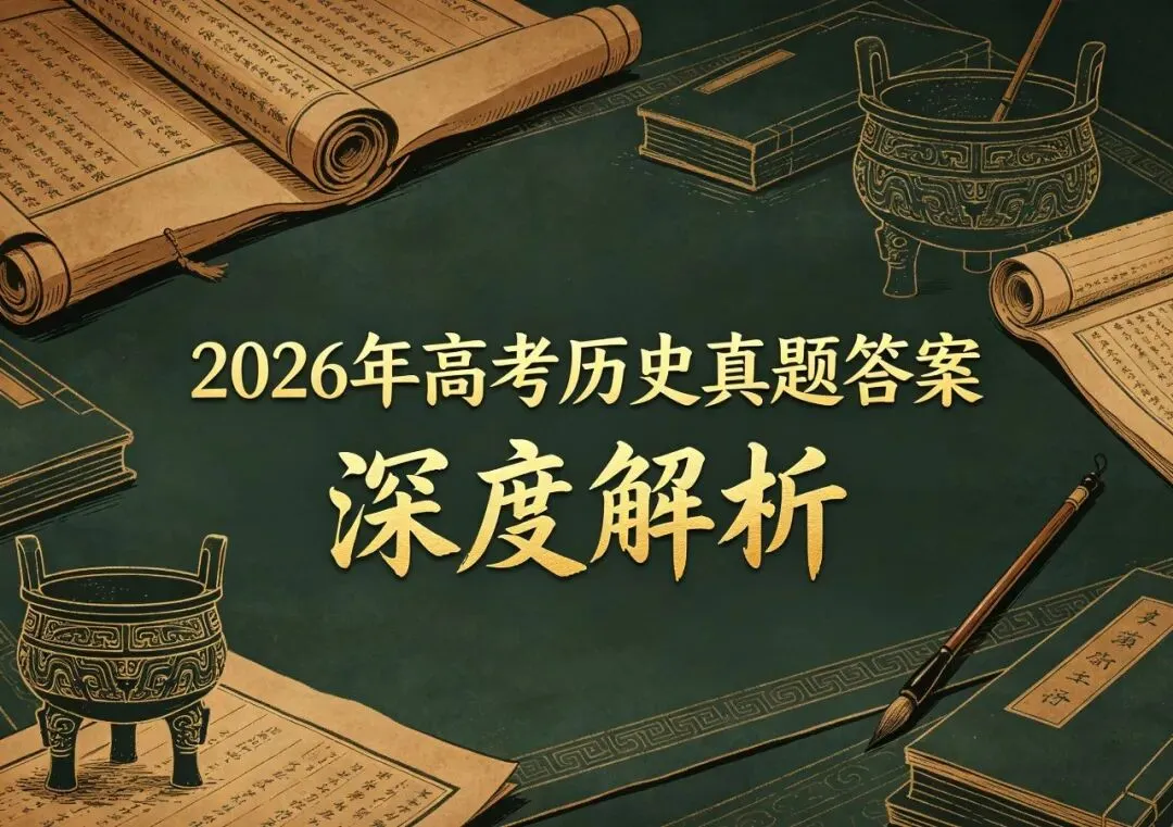 速递|2026 湖南高考历史真题 + 答案!逐题深度解析-第1张图片-四季读书网