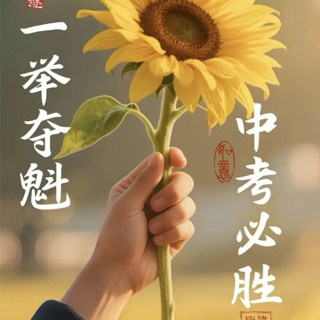 致中考 || 全力以赴就是答案,淡定从容就是最好的陪伴!-第1张图片-四季读书网 致中考 || 全力以赴就是答案,淡定从容就是最好的陪伴!-第1张图片-四季读书网
