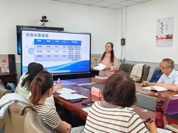 深耕教研析试卷 聚力笃行促提升——太原市区域共同体教研第五组初中数学教研活动-第20张图片-四季读书网 深耕教研析试卷 聚力笃行促提升——太原市区域共同体教研第五组初中数学教研活动-第20张图片-四季读书网
