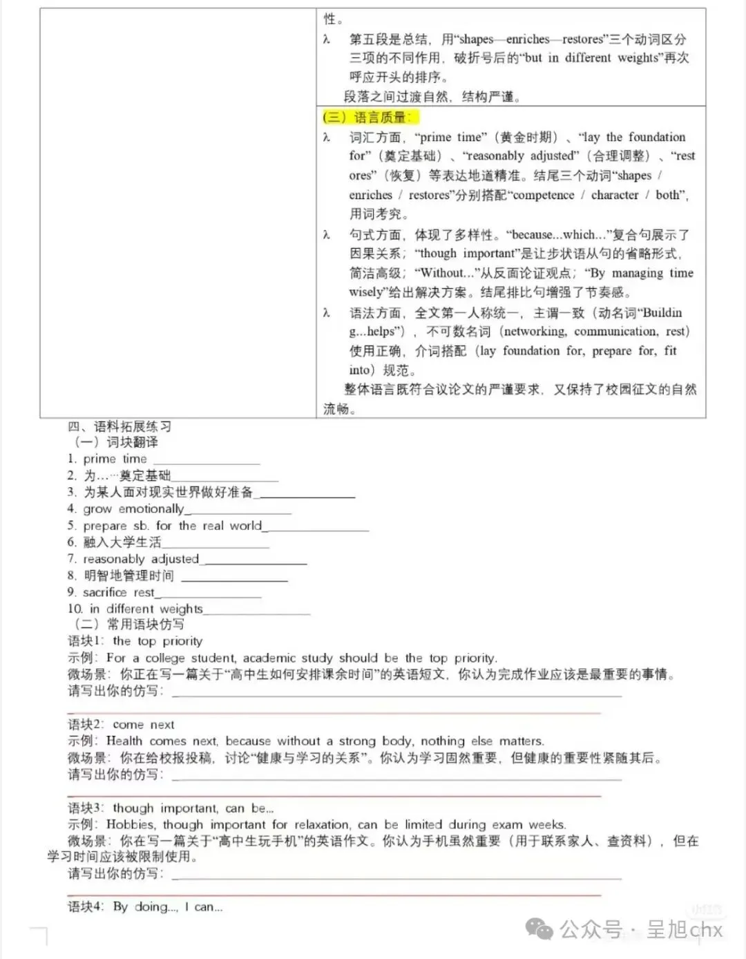 2026高考英语真题(全国Ⅰ卷Ⅱ卷)(含作文范文解析及二卷版答案参考)-第16张图片-四季读书网 2026高考英语真题(全国Ⅰ卷Ⅱ卷)(含作文范文解析及二卷版答案参考)-第16张图片-四季读书网