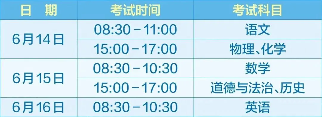 中考倒计时3天丨这份考前温馨提示请注意查收!-第7张图片-四季读书网 中考倒计时3天丨这份考前温馨提示请注意查收!-第7张图片-四季读书网