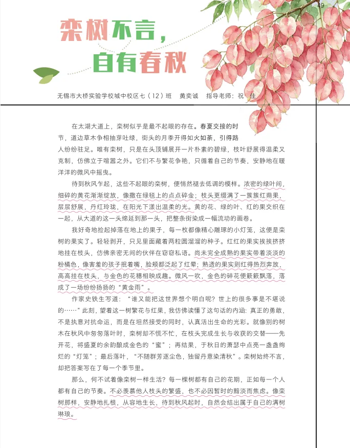 2026中考作文冲刺!4大高频主题+热点素材-第9张图片-四季读书网 2026中考作文冲刺!4大高频主题+热点素材-第9张图片-四季读书网