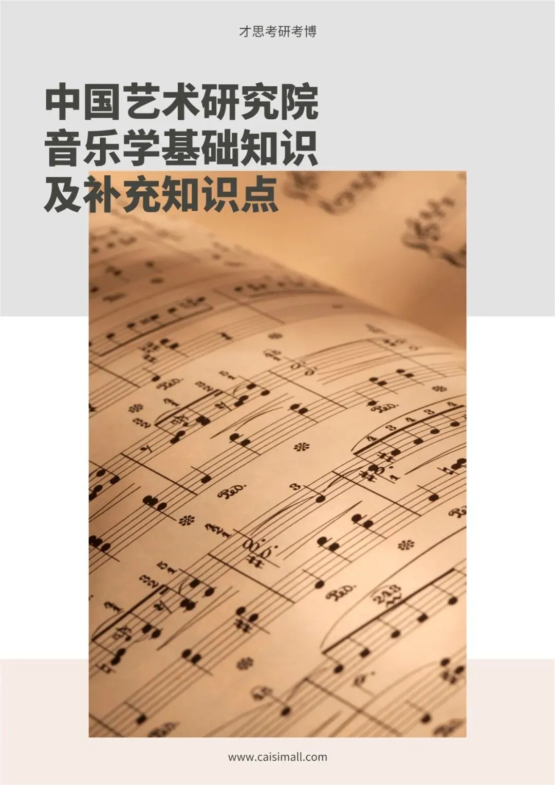 2027年中国艺术研究院音乐考研参考书真题分析复习资料推荐-第3张图片-四季读书网