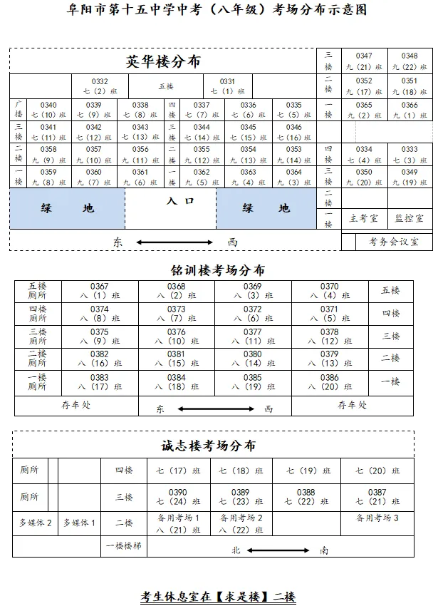 颍州区2026年中考考试时间及考场分布图-第15张图片-四季读书网 颍州区2026年中考考试时间及考场分布图-第15张图片-四季读书网