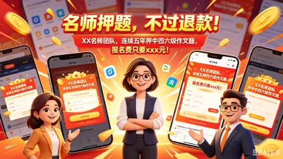 “内部渠道,发放四六级考试真题答案!” ——反诈提醒·四六级考试特辑-第13张图片-四季读书网 “内部渠道,发放四六级考试真题答案!” ——反诈提醒·四六级考试特辑-第13张图片-四季读书网