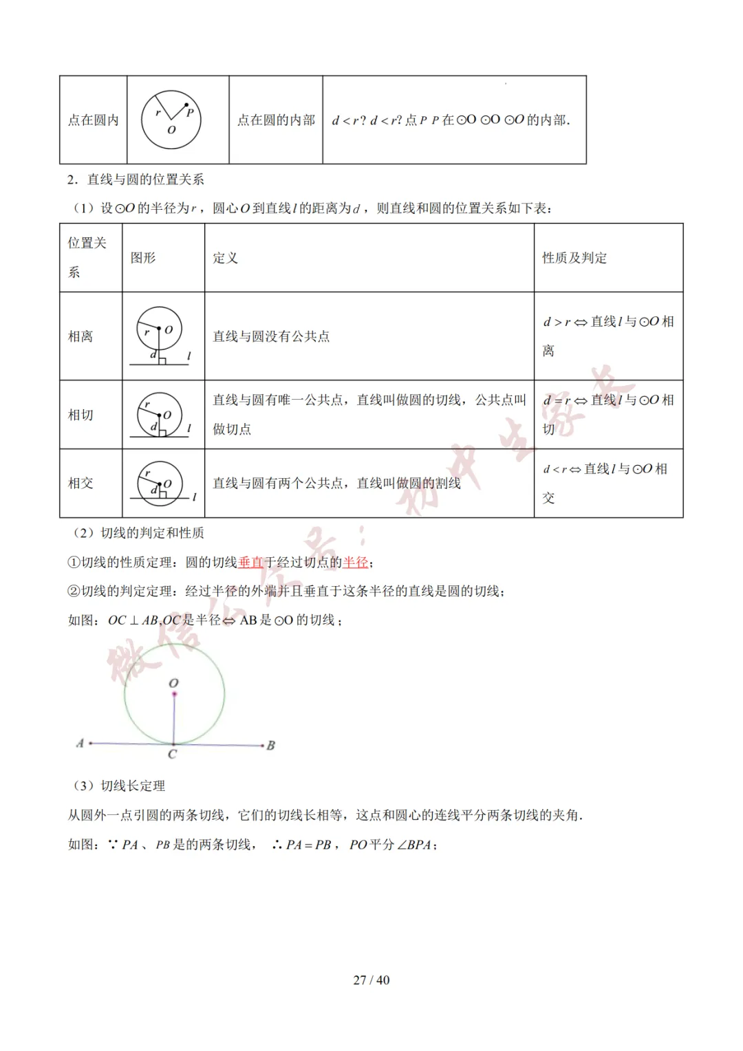 2026年中考数学考前必背基础知识(26个专题84个考点),可打印!-第28张图片-四季读书网 2026年中考数学考前必背基础知识(26个专题84个考点),可打印!-第28张图片-四季读书网