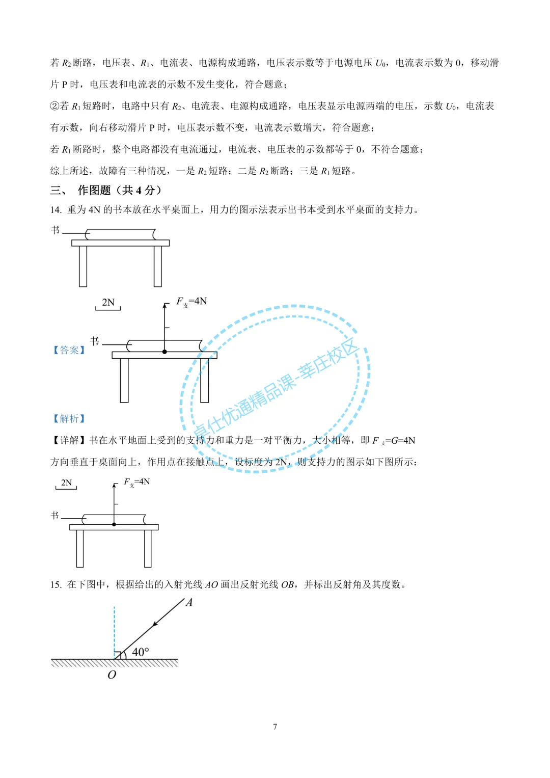 2025年上海中考物理试卷(解析版)-第7张图片-四季读书网