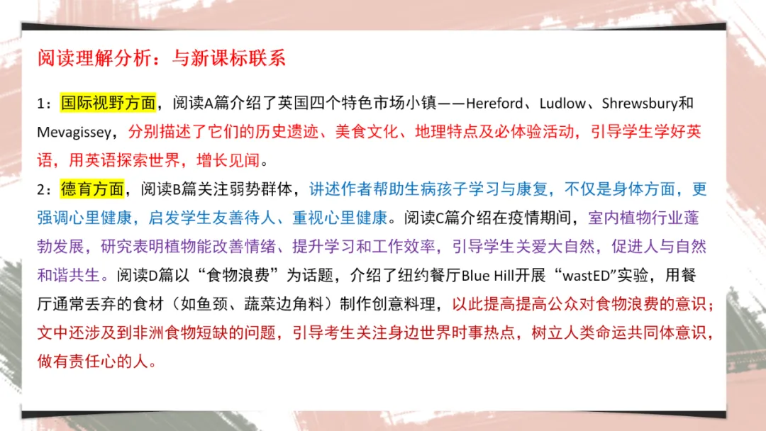 2025年全国英语二卷试卷分析课件-第11张图片-四季读书网 2025年全国英语二卷试卷分析课件-第11张图片-四季读书网