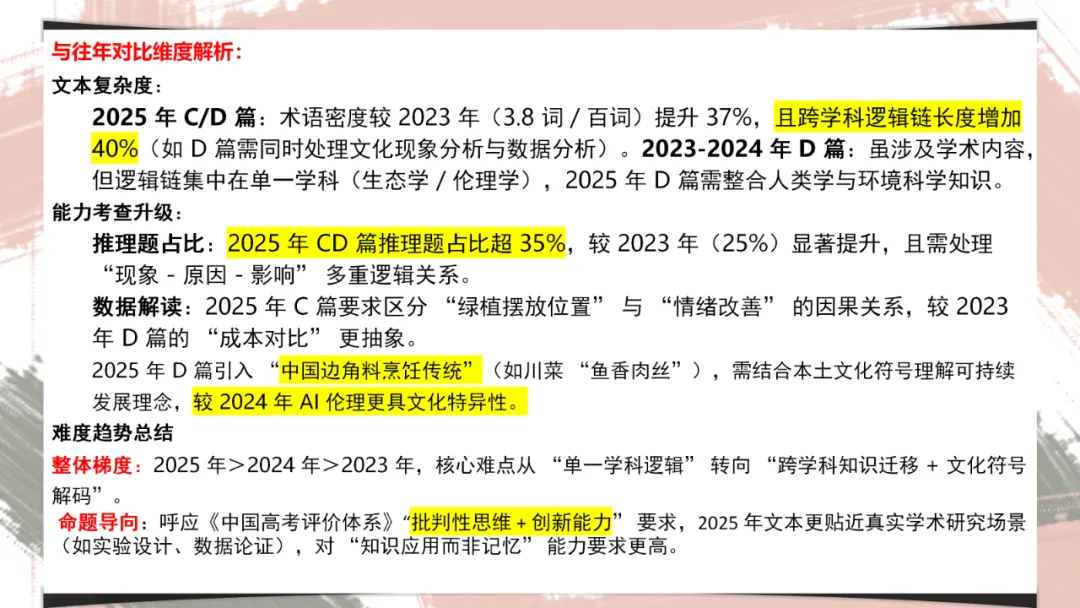 2025年全国英语二卷试卷分析课件-第12张图片-四季读书网 2025年全国英语二卷试卷分析课件-第12张图片-四季读书网