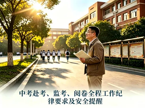 中考赴考、监考、阅卷全程工作纪律要求及安全提醒-第1张图片-四季读书网 中考赴考、监考、阅卷全程工作纪律要求及安全提醒-第1张图片-四季读书网