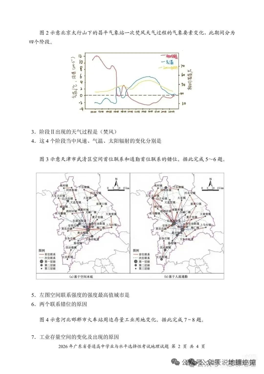 2026高考模式和试卷分布情况!附2026高考地理真题多省市回忆版(全国卷、河南卷、广东卷、广西卷、四川卷、江苏卷、湖北卷)-第18张图片-四季读书网 2026高考模式和试卷分布情况!附2026高考地理真题多省市回忆版(全国卷、河南卷、广东卷、广西卷、四川卷、江苏卷、湖北卷)-第18张图片-四季读书网