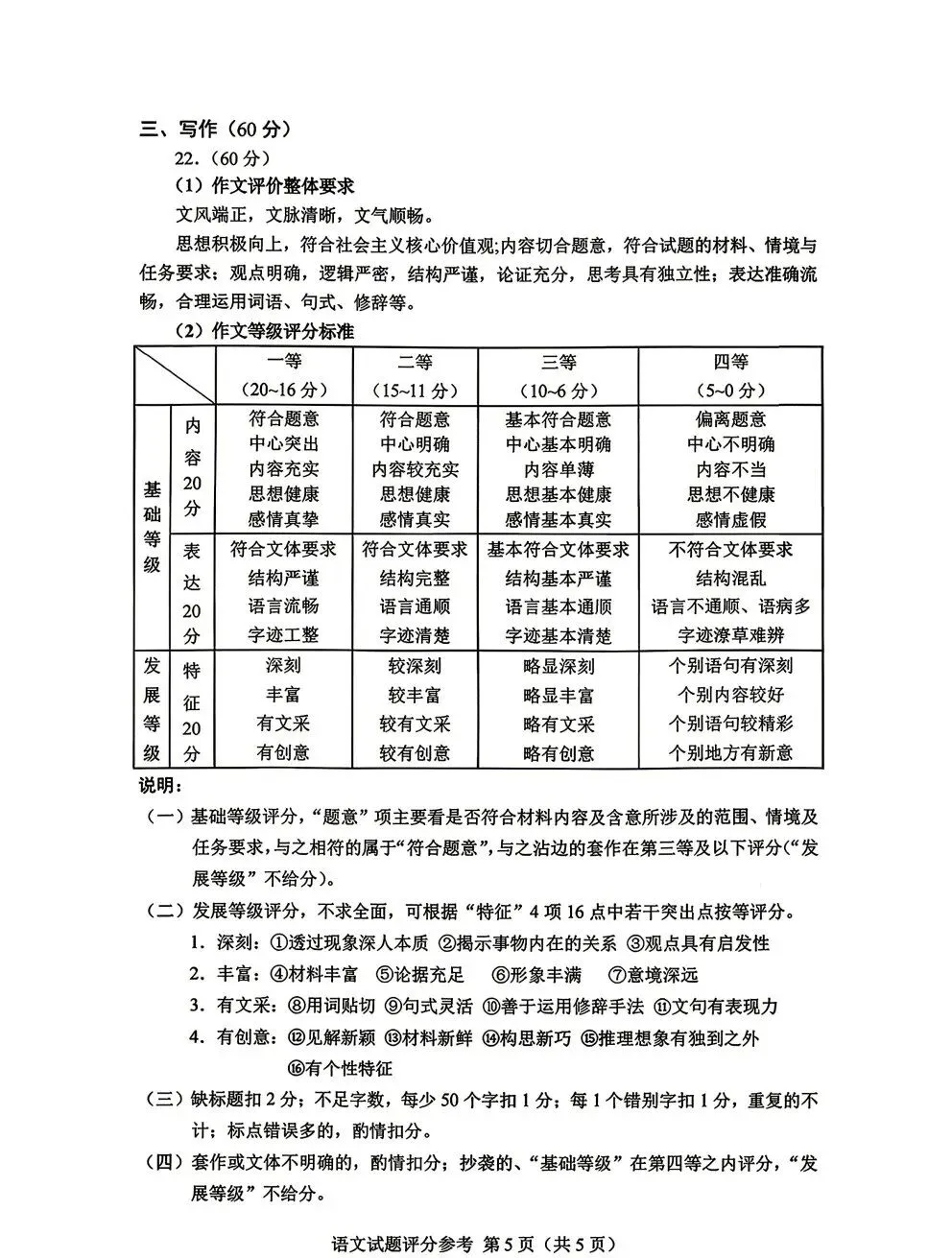 2026年高考一卷语文数学英语真题及答案(完整版)-第27张图片-四季读书网 2026年高考一卷语文数学英语真题及答案(完整版)-第27张图片-四季读书网