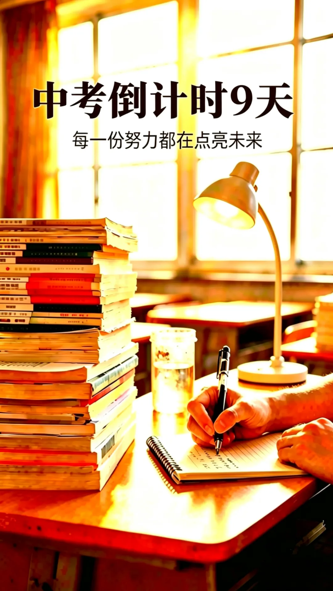 中考倒计时9天,时光自会回馈我的努力 !-第2张图片-四季读书网 中考倒计时9天,时光自会回馈我的努力 !-第2张图片-四季读书网