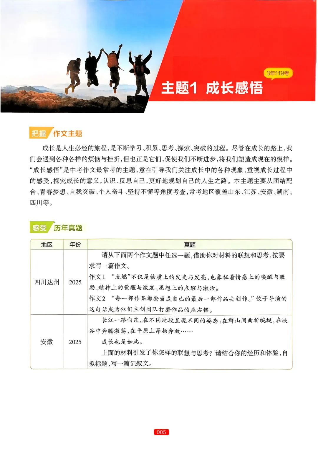 【中考语文】作文热点预测-第9张图片-四季读书网