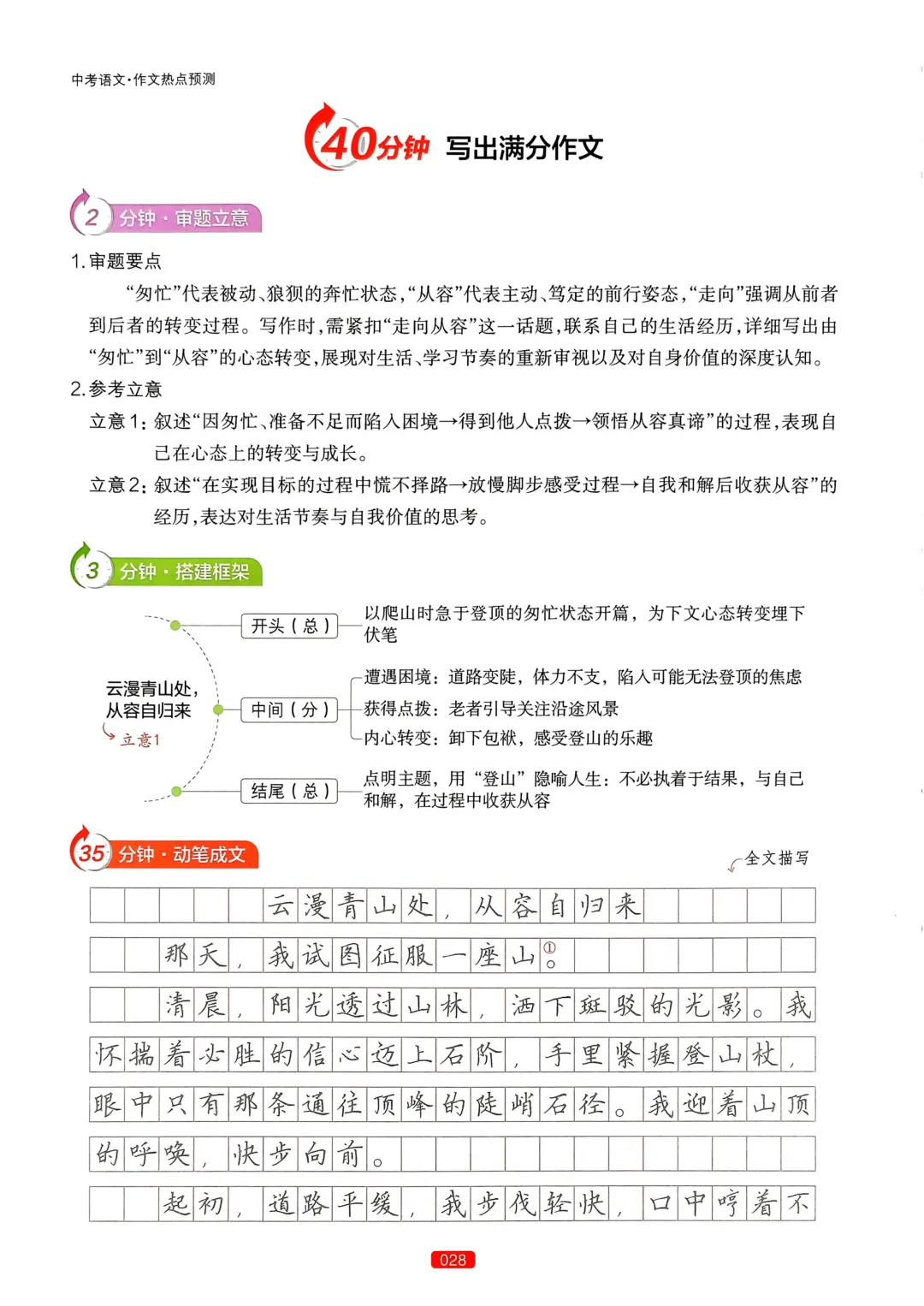 【中考语文】作文热点预测-第32张图片-四季读书网