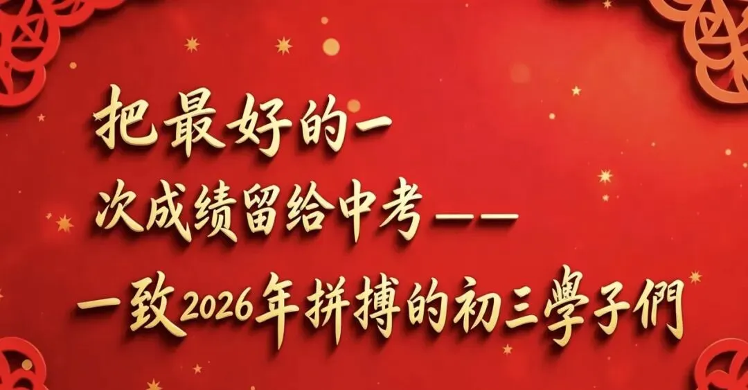 致即将中考的孩子-第6张图片-四季读书网 致即将中考的孩子-第6张图片-四季读书网