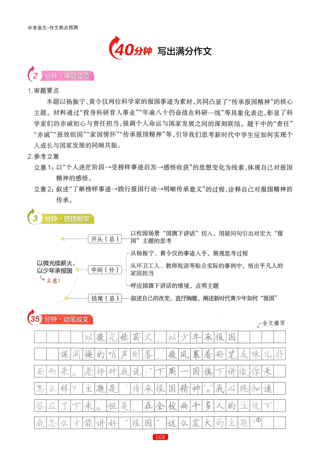 【中考语文】作文热点预测-第62张图片-四季读书网