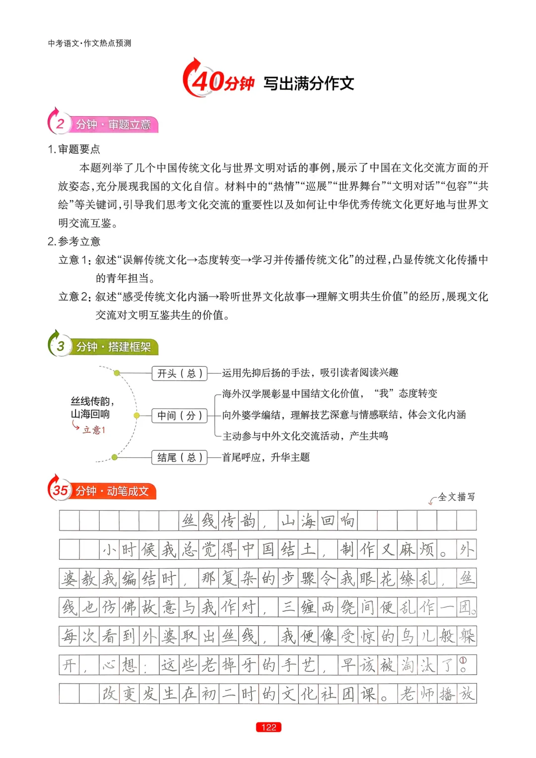 【中考语文】作文热点预测-第125张图片-四季读书网