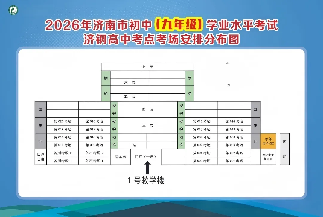 济南中考考生注意!6月12日下午3:00开始看考场!附看考场注意事项及部分高场分布图!-第4张图片-四季读书网 济南中考考生注意!6月12日下午3:00开始看考场!附看考场注意事项及部分高场分布图!-第4张图片-四季读书网