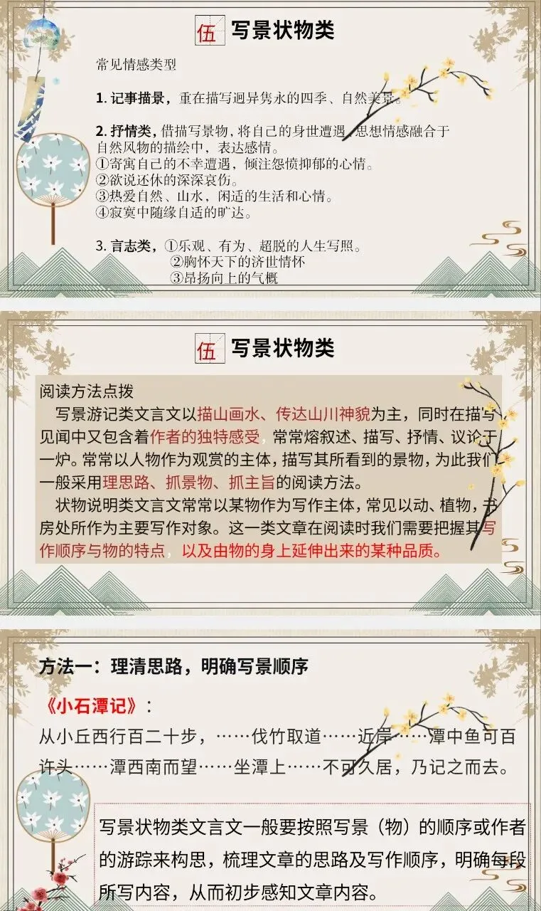 中考复习文言文阅读-第6张图片-四季读书网