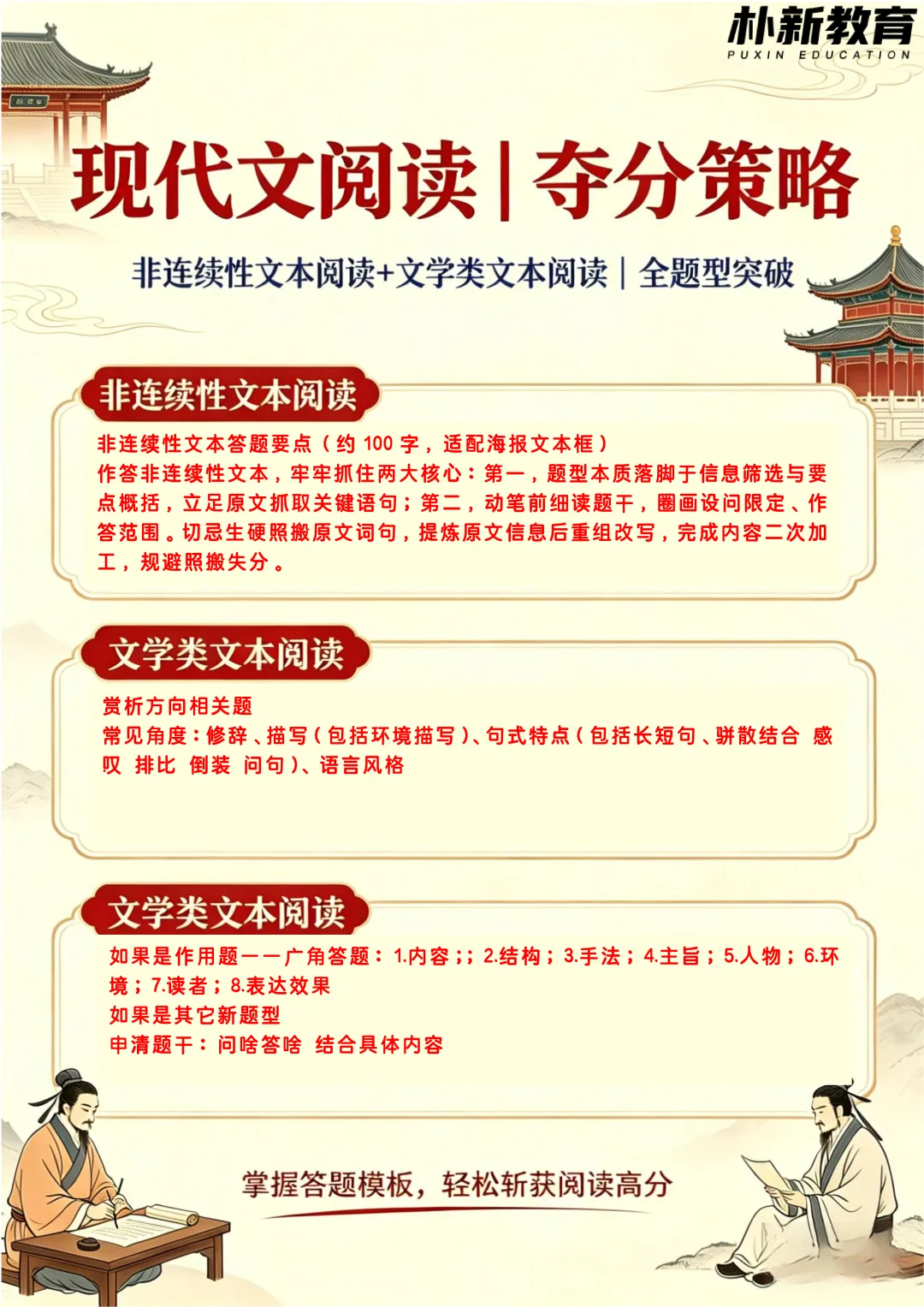 中考语文考前指导,快查收宝藏指南!-第4张图片-四季读书网