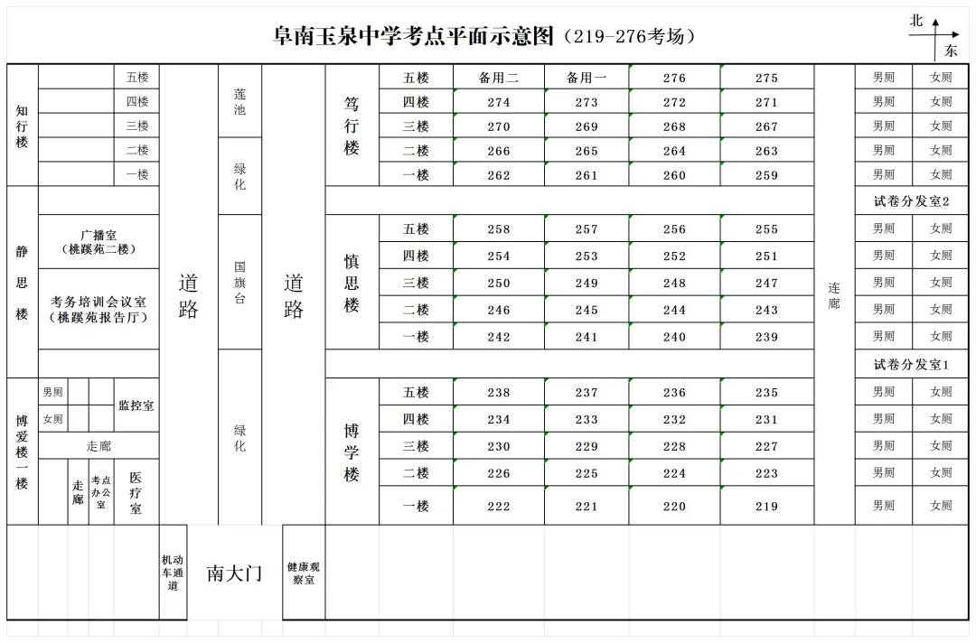 阜南县2026年中考考试时间及考点考场分布图-第6张图片-四季读书网 阜南县2026年中考考试时间及考点考场分布图-第6张图片-四季读书网