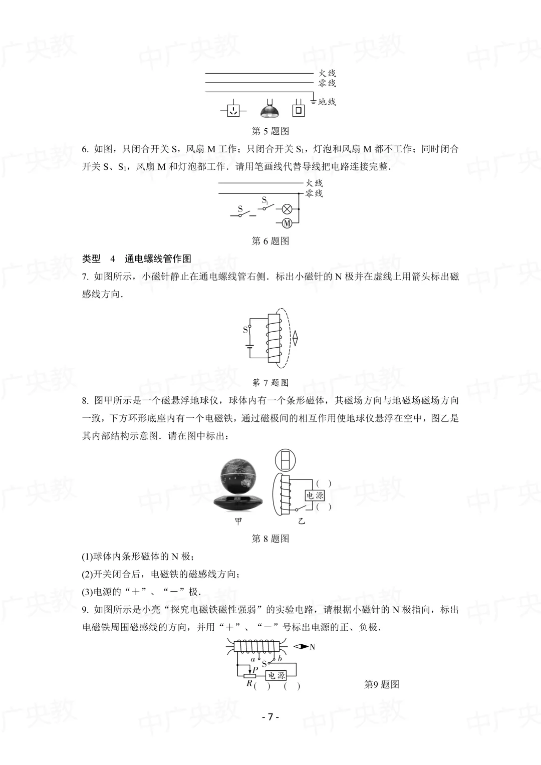 中考物理专项复习:作图题 + 标准画法-第8张图片-四季读书网 中考物理专项复习:作图题 + 标准画法-第8张图片-四季读书网