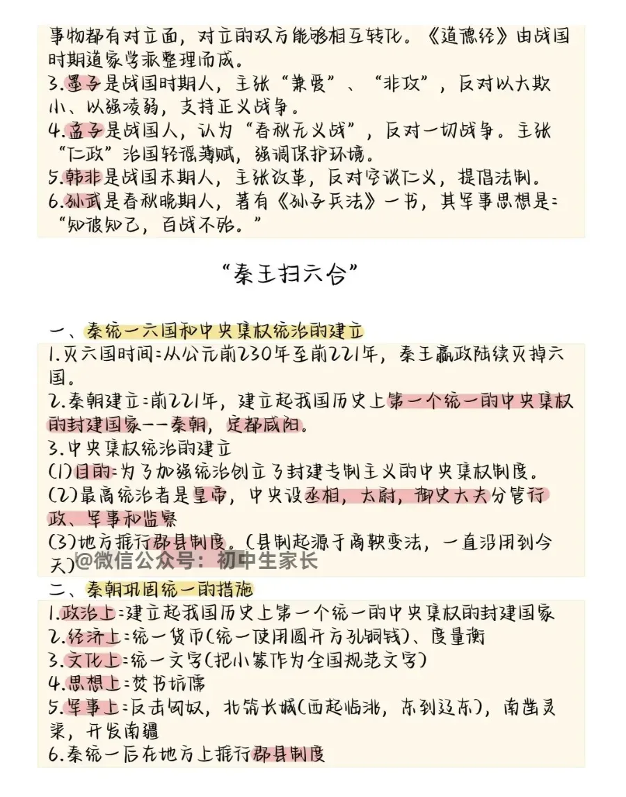 2026中考历史所有必考点大梳理,考前务必让孩子看一遍!-第5张图片-四季读书网 2026中考历史所有必考点大梳理,考前务必让孩子看一遍!-第5张图片-四季读书网