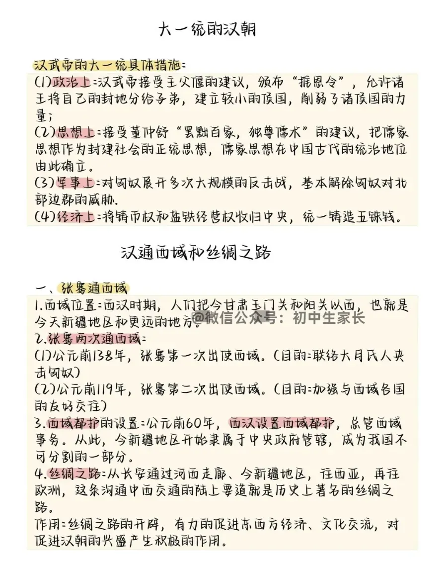 2026中考历史所有必考点大梳理,考前务必让孩子看一遍!-第6张图片-四季读书网 2026中考历史所有必考点大梳理,考前务必让孩子看一遍!-第6张图片-四季读书网