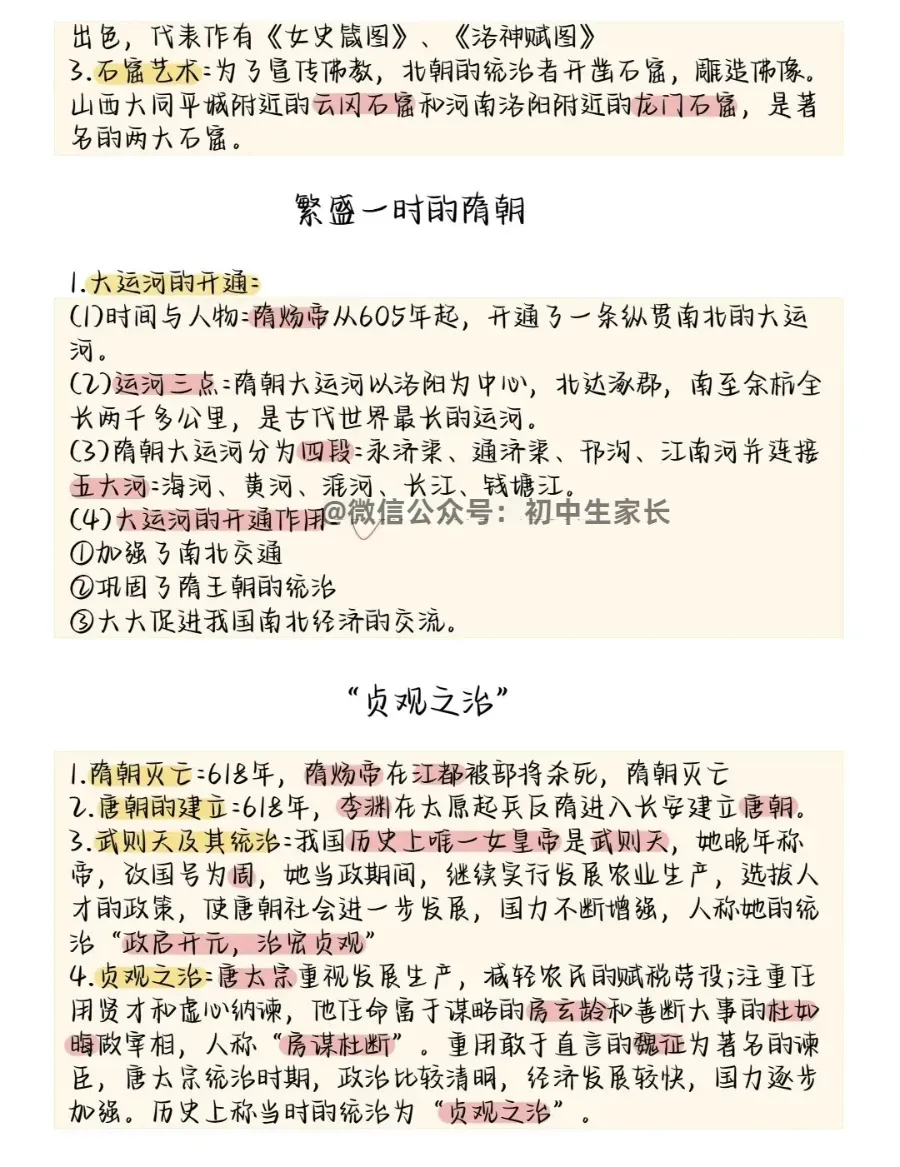 2026中考历史所有必考点大梳理,考前务必让孩子看一遍!-第10张图片-四季读书网 2026中考历史所有必考点大梳理,考前务必让孩子看一遍!-第10张图片-四季读书网