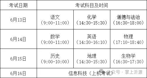 速看!沂源 2026 年中考考点考场分布出炉——-第5张图片-四季读书网 速看!沂源 2026 年中考考点考场分布出炉——-第5张图片-四季读书网