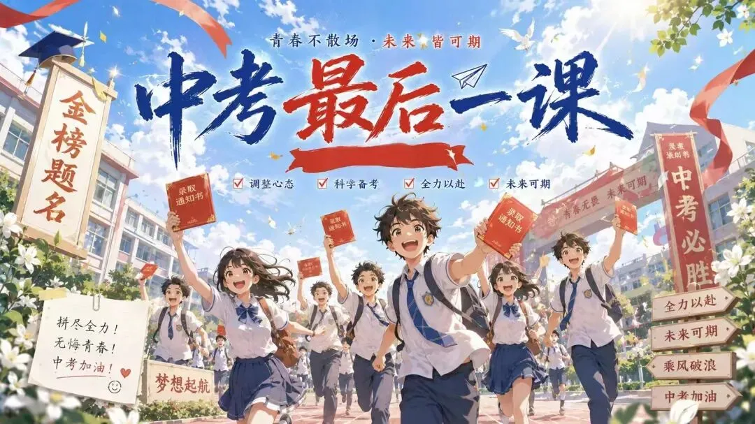 中考语文考前最后一课,专挑重点讲! 重复,坚持,平静!-第1张图片-四季读书网