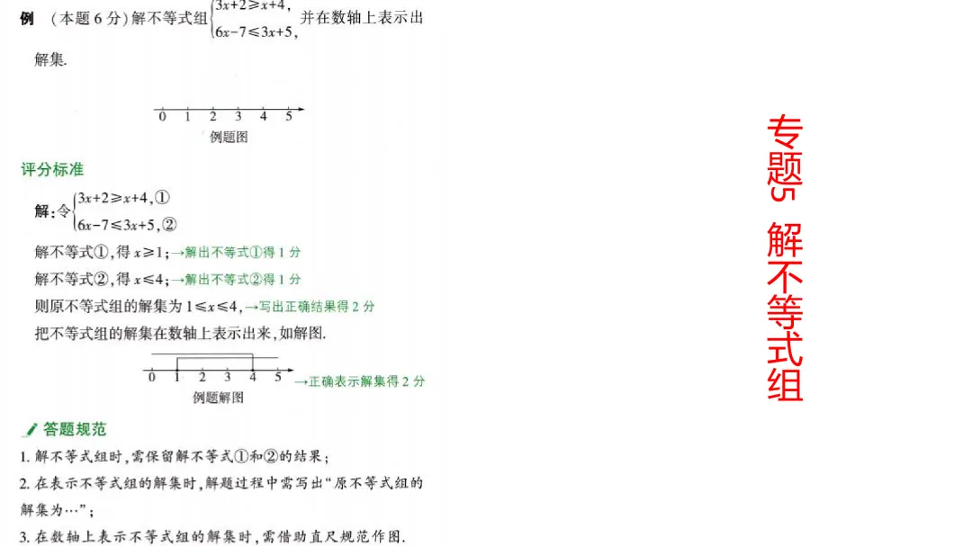中考答题规范和评分标准-第8张图片-四季读书网