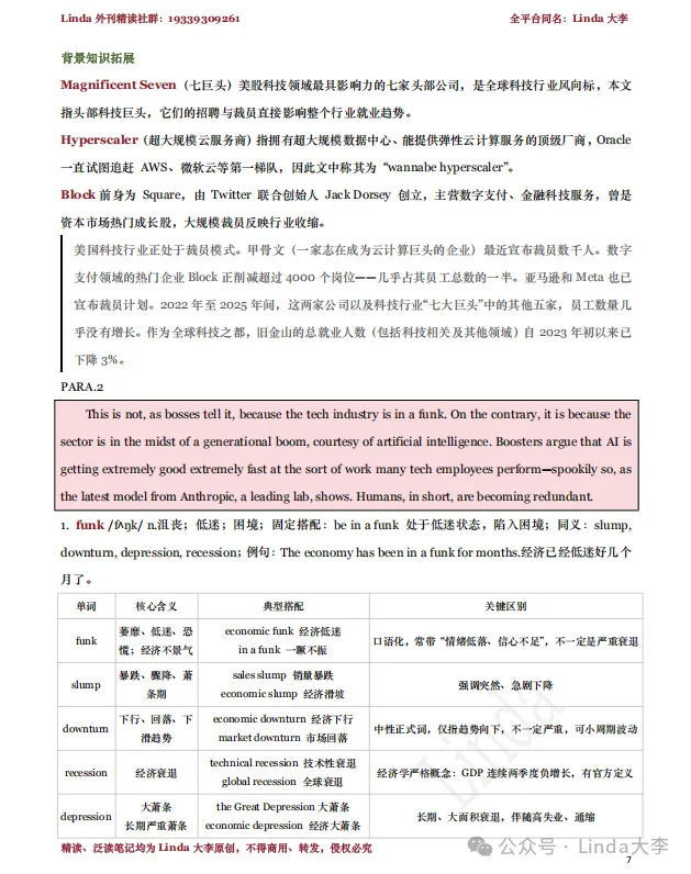 别盲目背单词!加入外刊精读社群,吃透真题同源原文,英语稳步提分-第8张图片-四季读书网 别盲目背单词!加入外刊精读社群,吃透真题同源原文,英语稳步提分-第8张图片-四季读书网