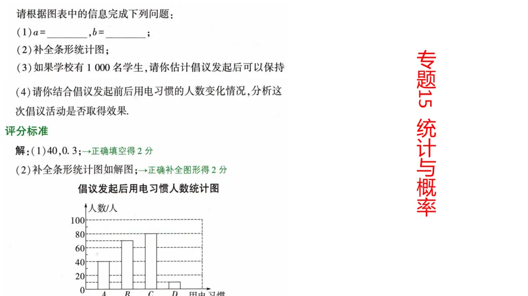 中考答题规范和评分标准-第26张图片-四季读书网