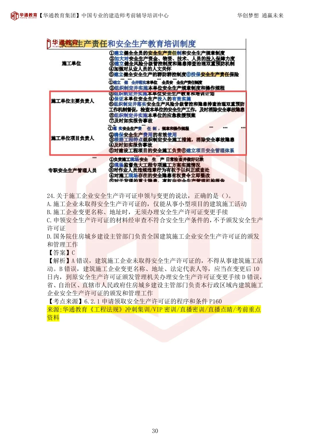 2026年二建《法规》考试真题及答案解析-第65张图片-四季读书网 2026年二建《法规》考试真题及答案解析-第65张图片-四季读书网