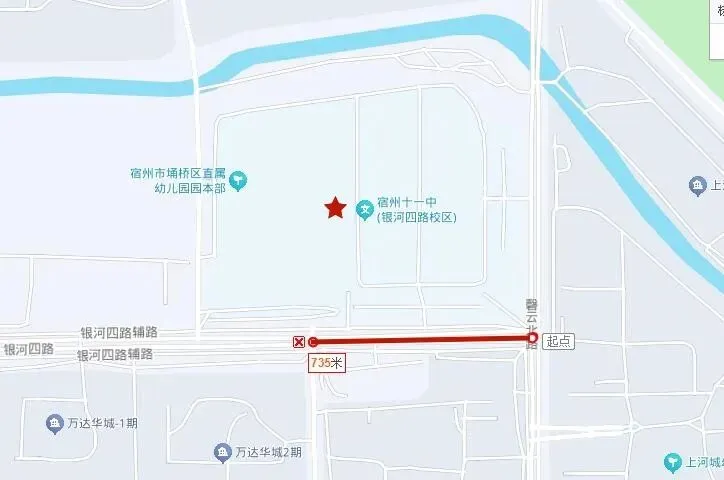 宿州市2026年中考城区考点位置图和临时交通管控提醒-第17张图片-四季读书网 宿州市2026年中考城区考点位置图和临时交通管控提醒-第17张图片-四季读书网