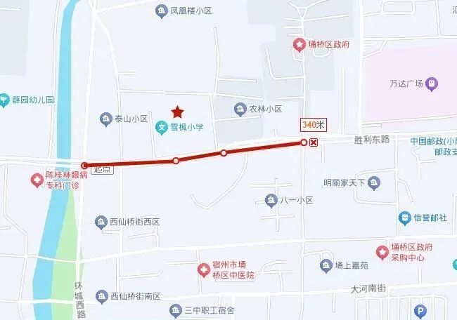 宿州市2026年中考城区考点位置图和临时交通管控提醒-第29张图片-四季读书网 宿州市2026年中考城区考点位置图和临时交通管控提醒-第29张图片-四季读书网